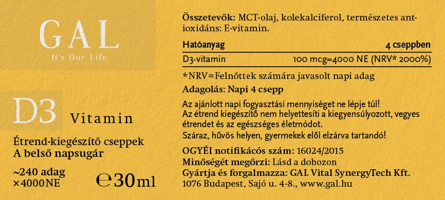 GAL D3-Vitamin