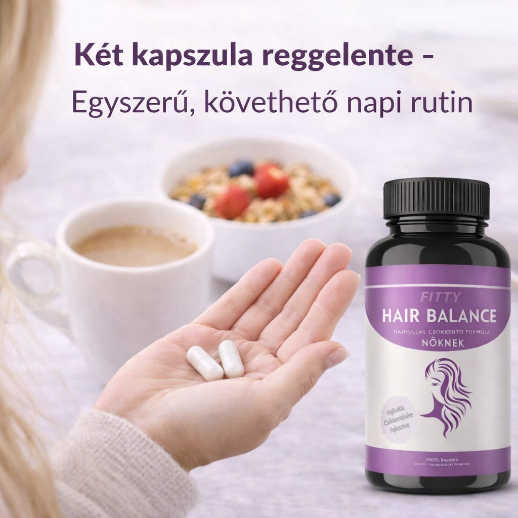 Fitty HairBalance - Hajhullás csökkentő formula Nőknek