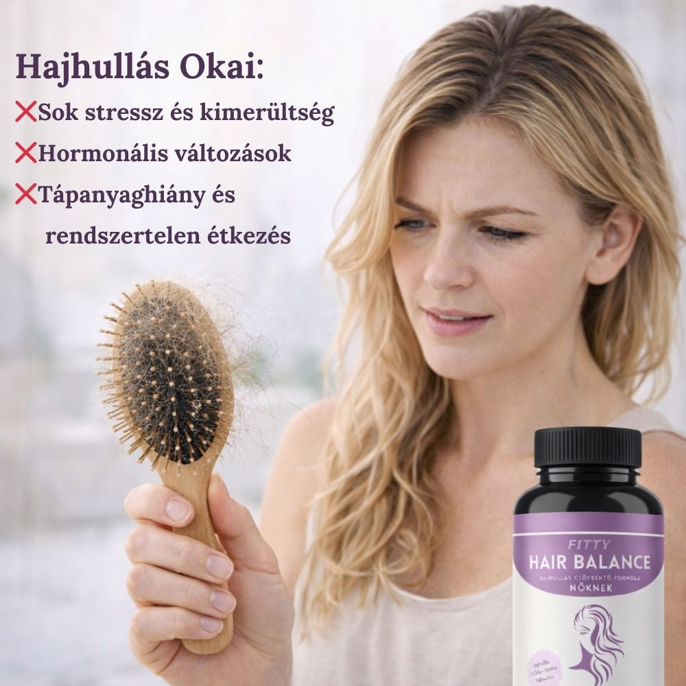 Fitty HairBalance - Hajhullás csökkentő formula Nőknek