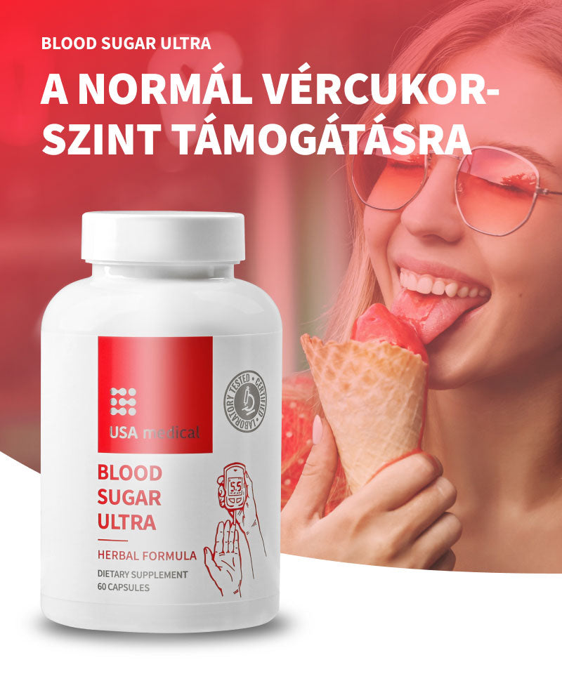 USA Vércukor Kontroll kapszula növényi kivonatokkal 60 db
