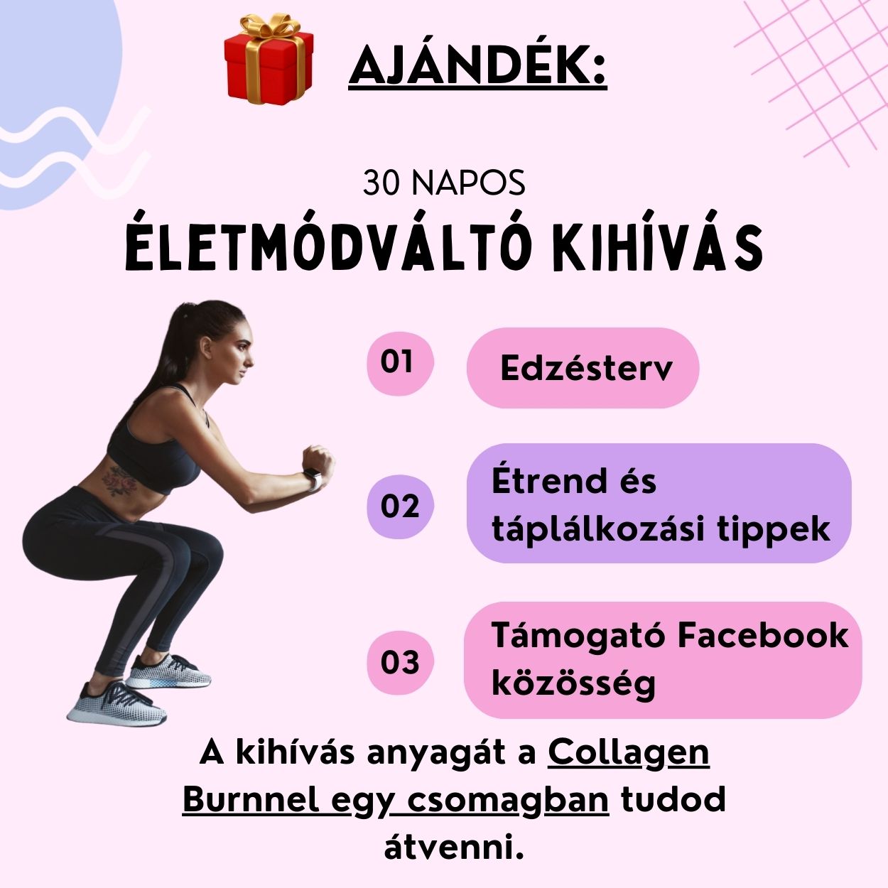 Fitty Collagen Burn kapszula - Testsúly-kontroll formula 5 féle kollagénnel