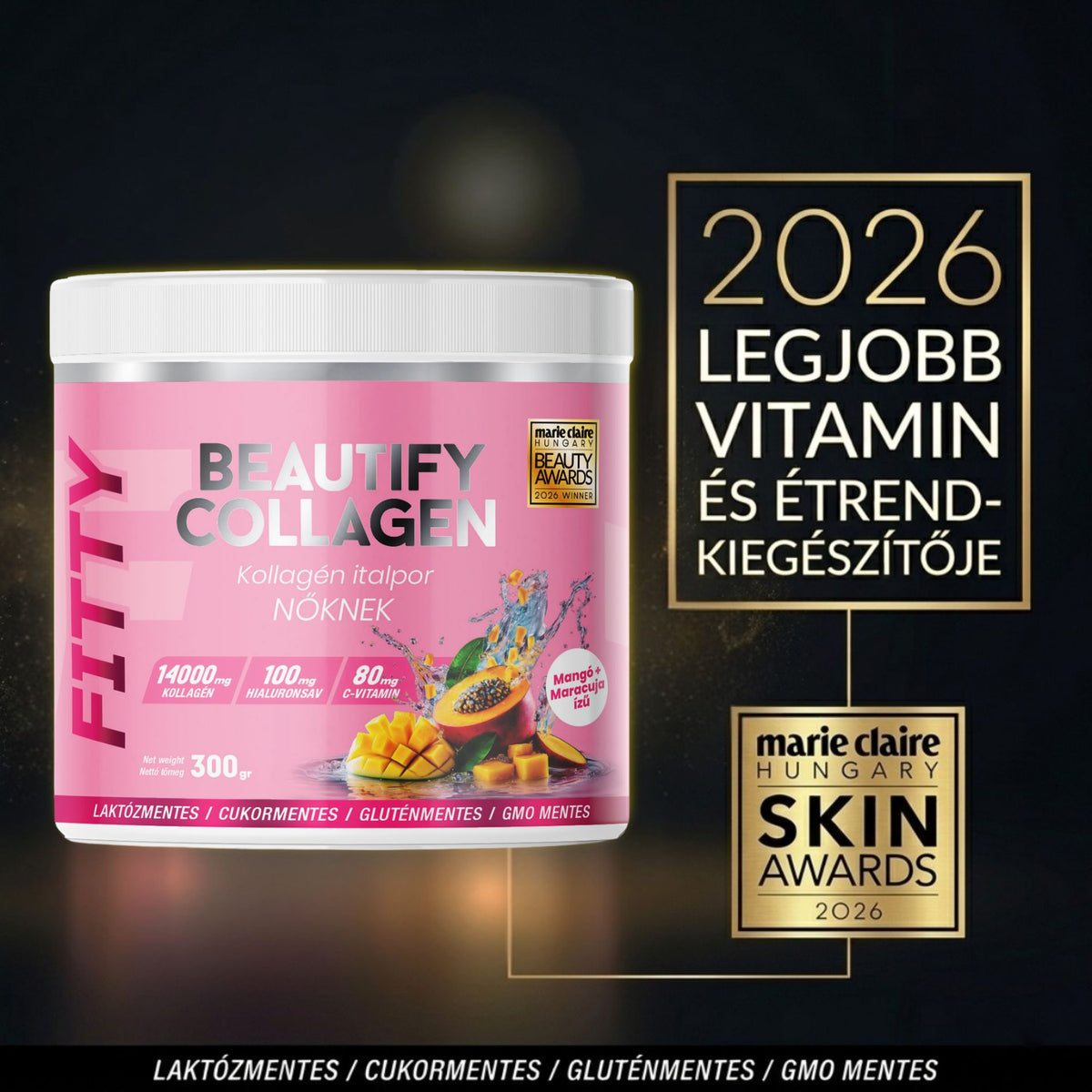 Beautify Kollagén italpor nőknek