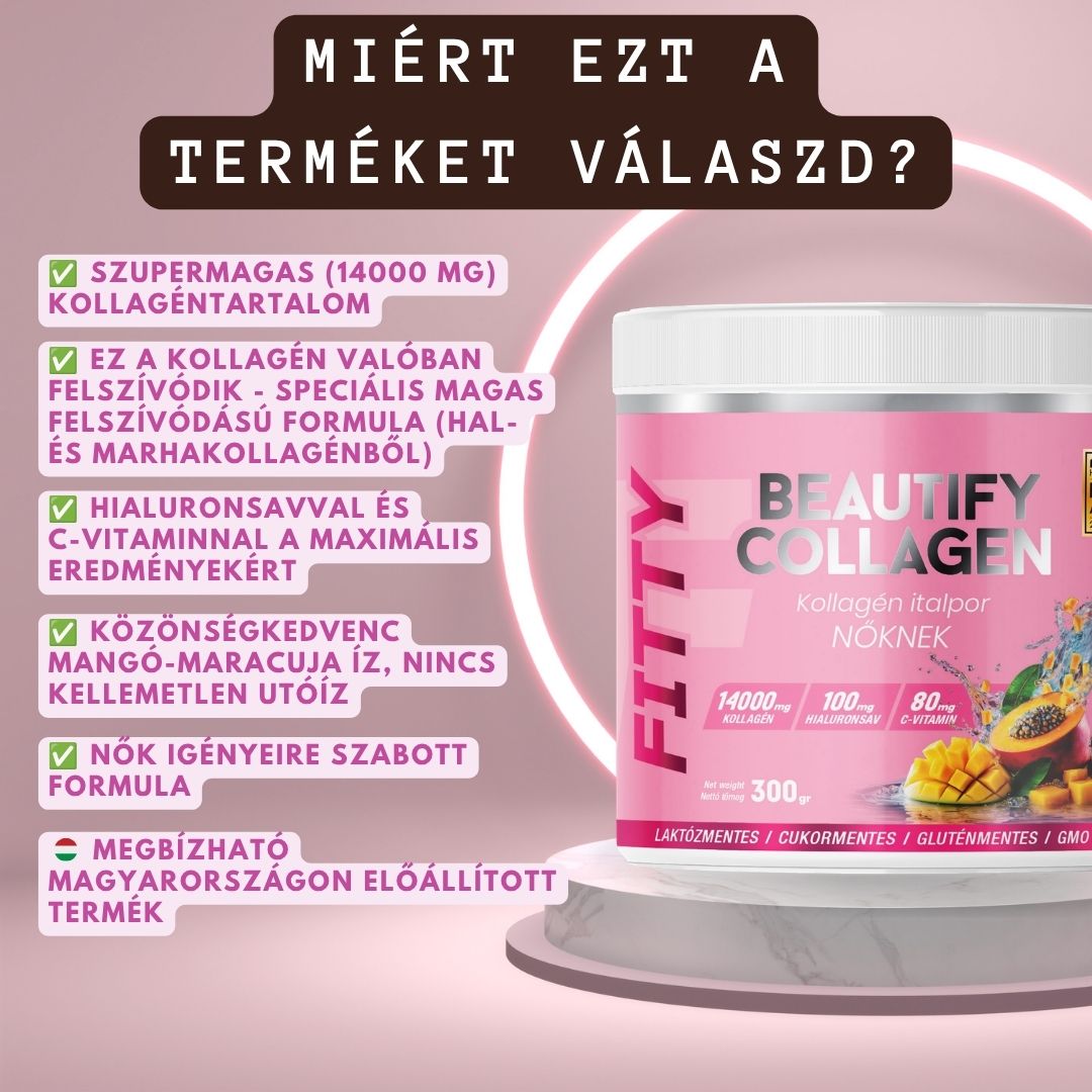 Beautify Kollagén italpor nőknek