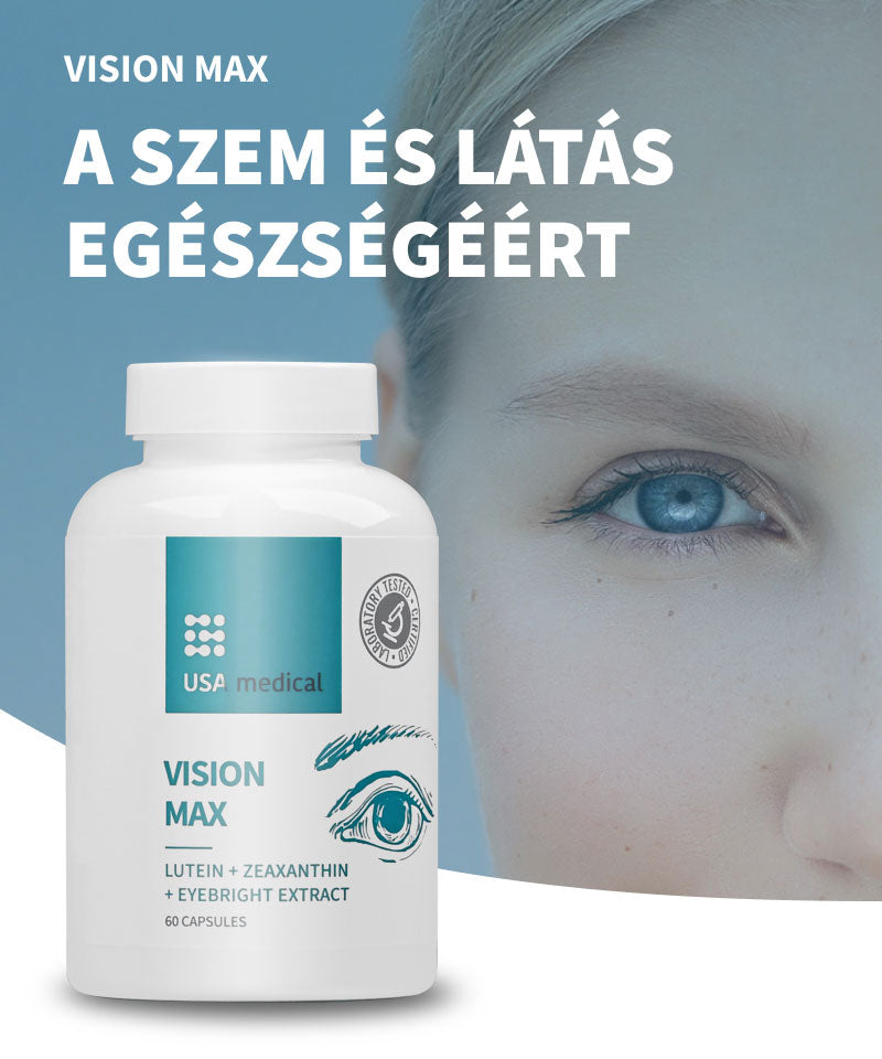 USA Szemvitamin kapszula növényi hatóanyagokkal 60 db