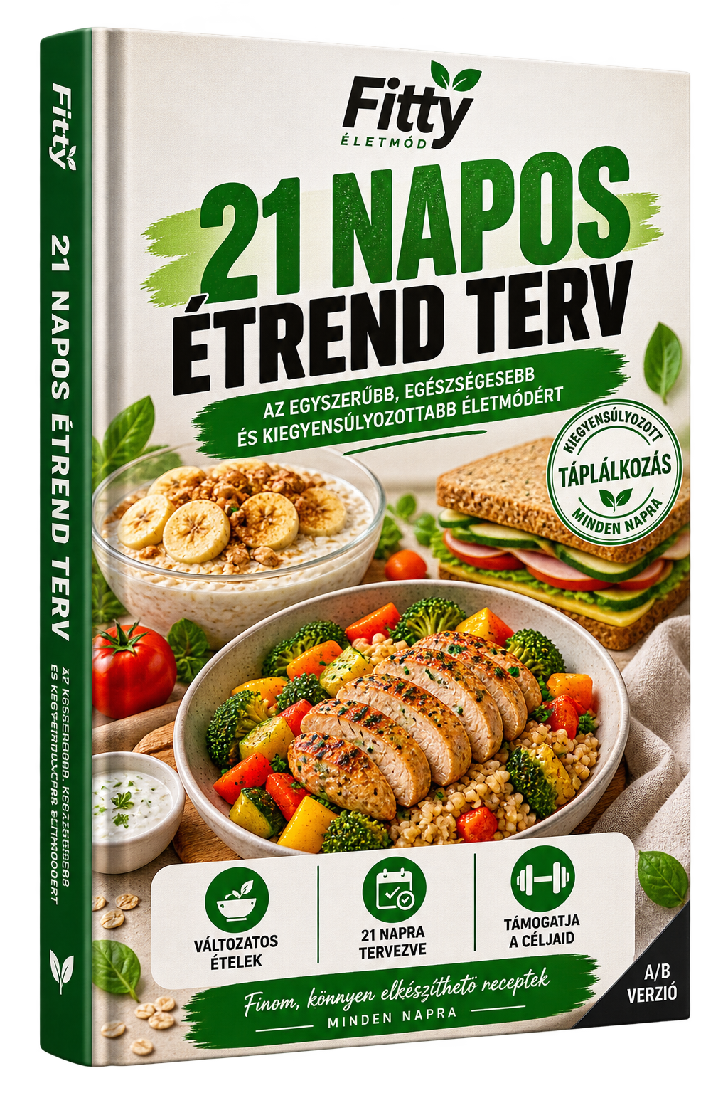 21 napos Fitty Mintaétrend