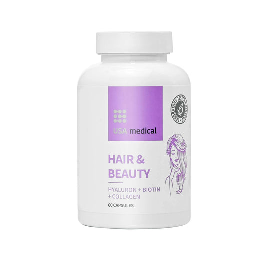 USA medical Hajvitamin kapszula hialuronnal, kollagénnel és biotinnal 60 db