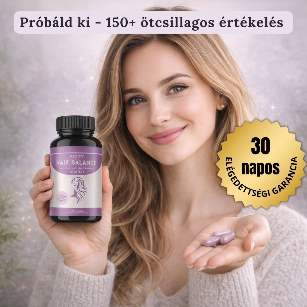 Fitty HairBalance - Hajnövesztő/Hajhullás csökkentő formula Nőknek