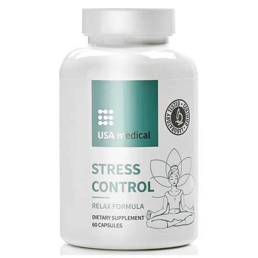 USA Stressz Kontroll kapszula AlphaWave® L-theanine-nel 60 db